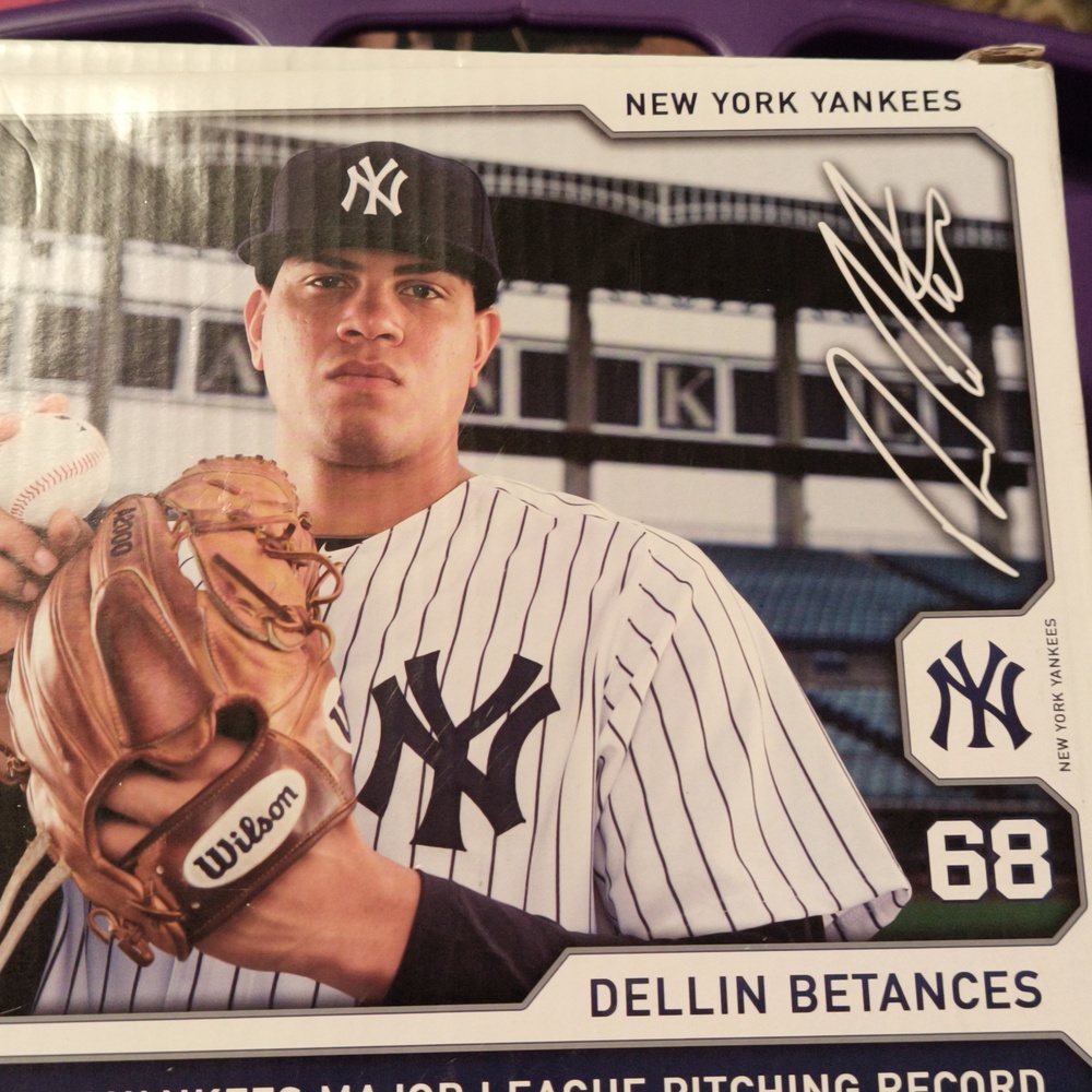 New York Yankees Dellin Betances 2015 Figure. New in the original box.